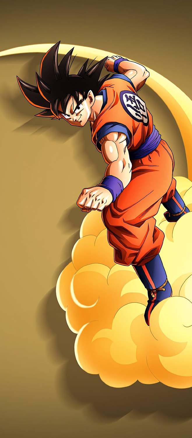 Goku Surfing