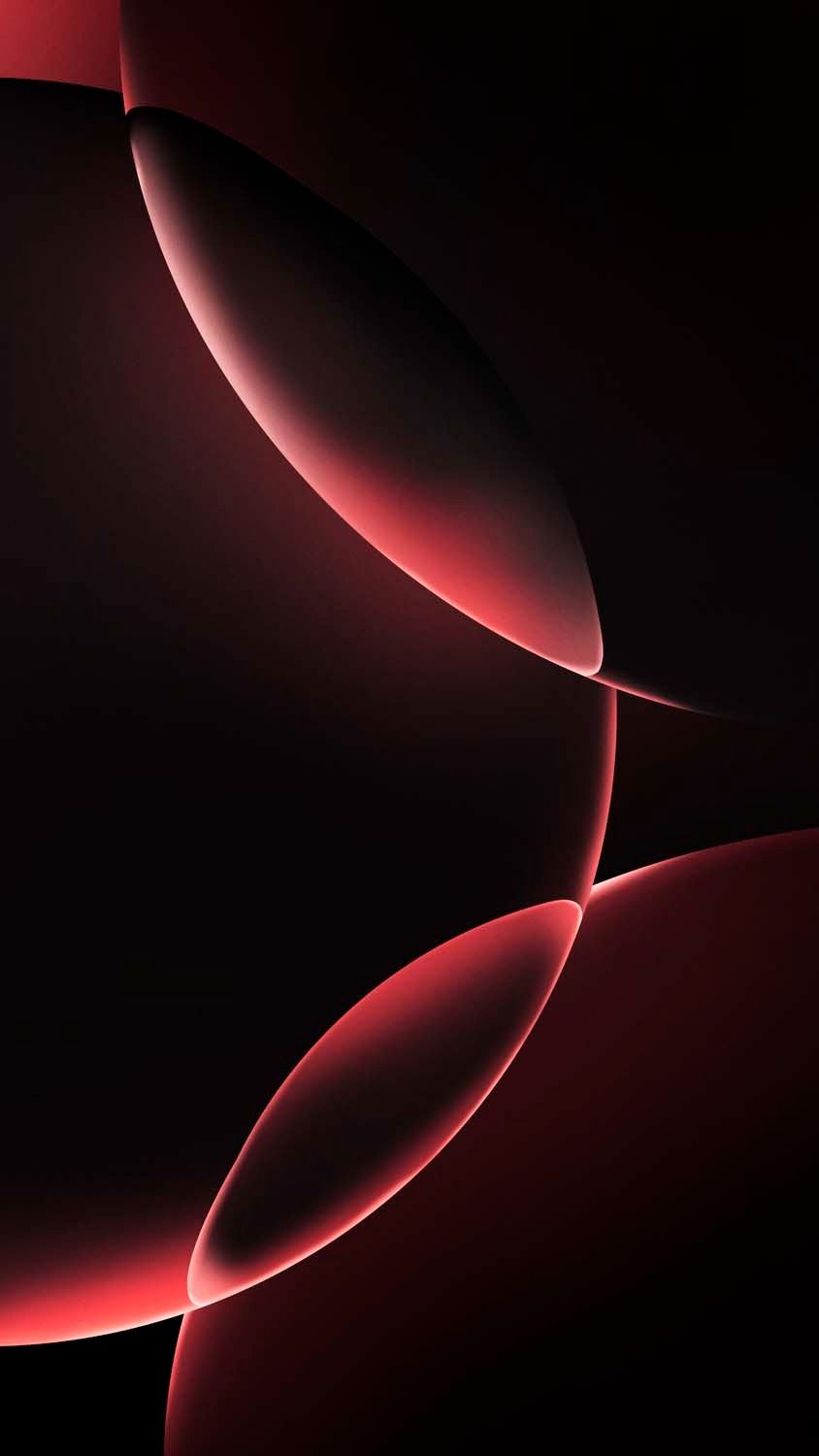 iPhone 16 Pro Max Dark Red Wallpaper