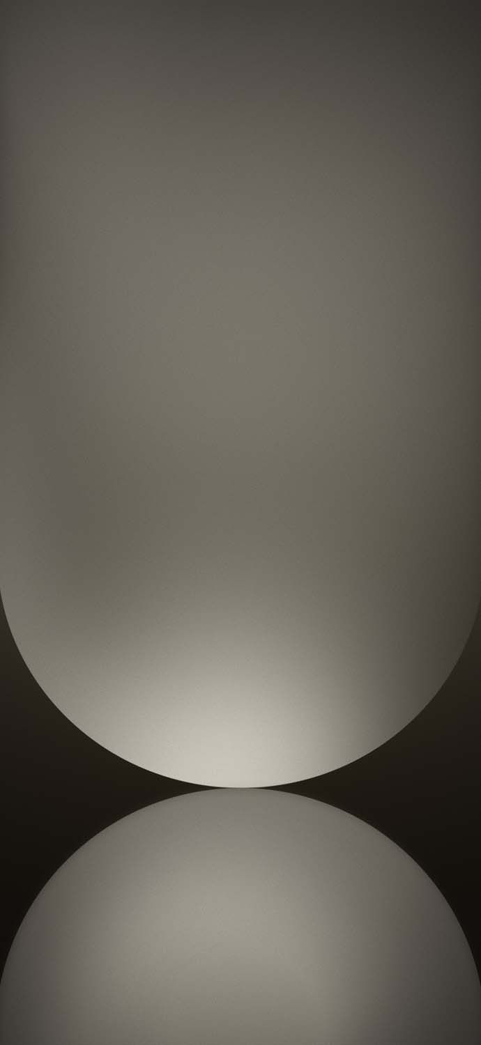 iPhone 16 Pro Max Grey Spheres Wallpaper