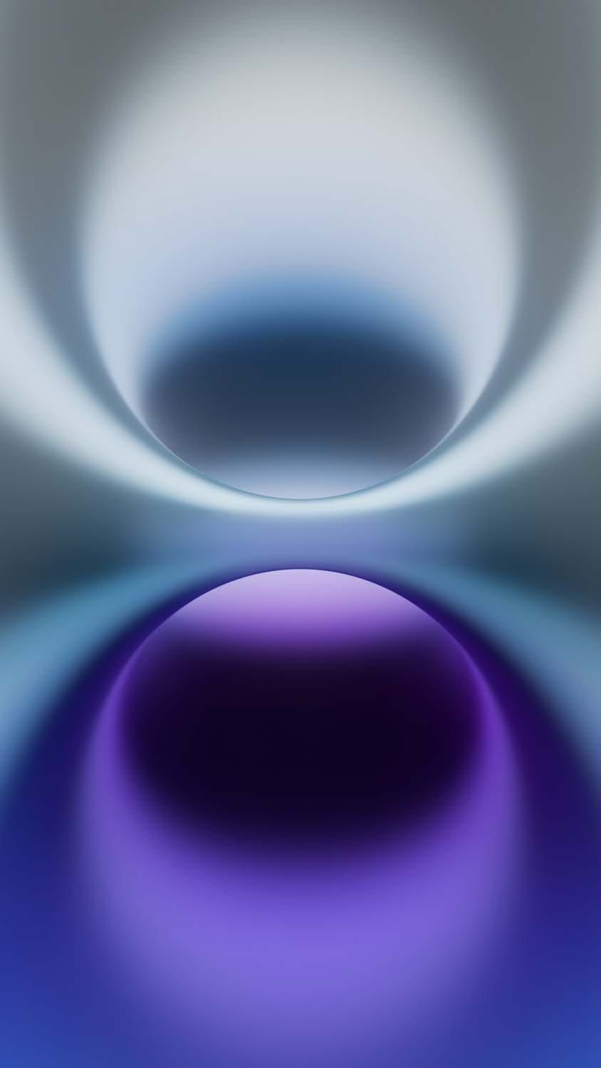 iPhone 16 Blue Purple Wallpaper