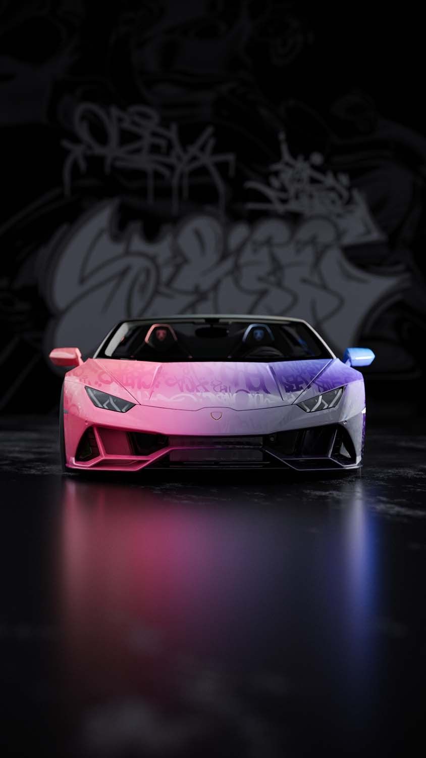 Lamborghini Graffiti Wallpaper