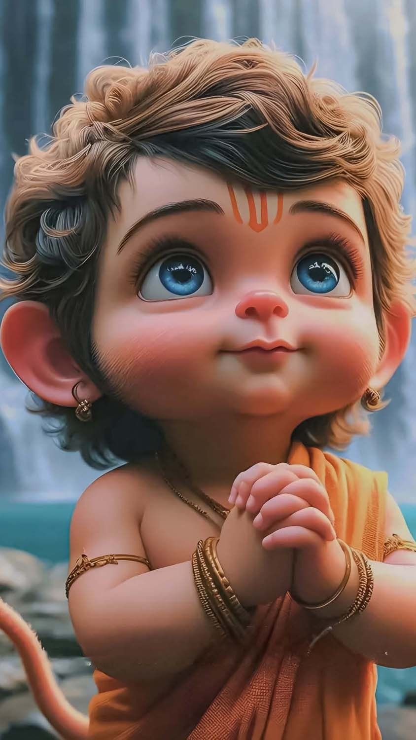 Baby Hanuman Wallpaper