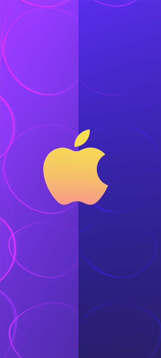 Apple Logo Minimal Art Wallpaper