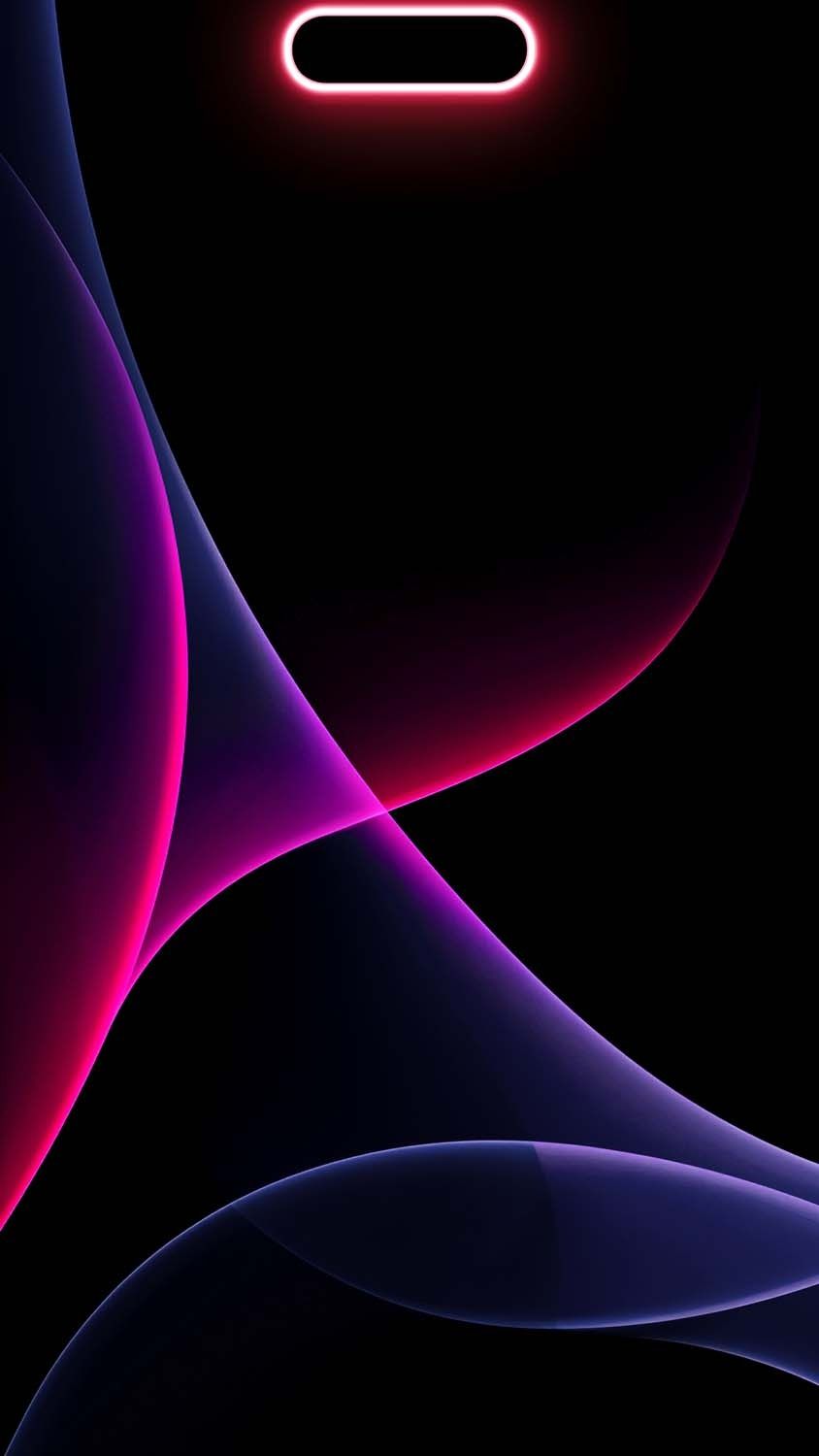 iPhone Dynamic Island Dark Abstract