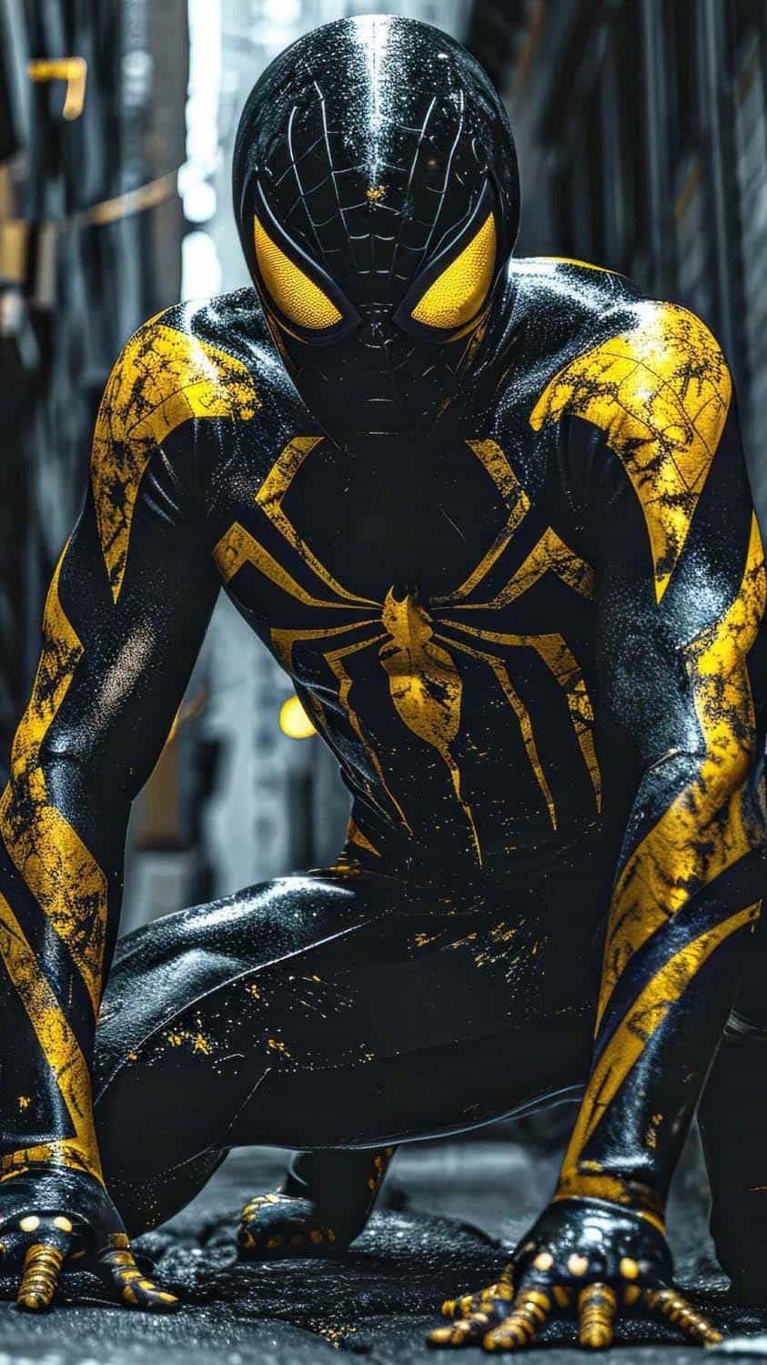 Black Spidey Wallpaper