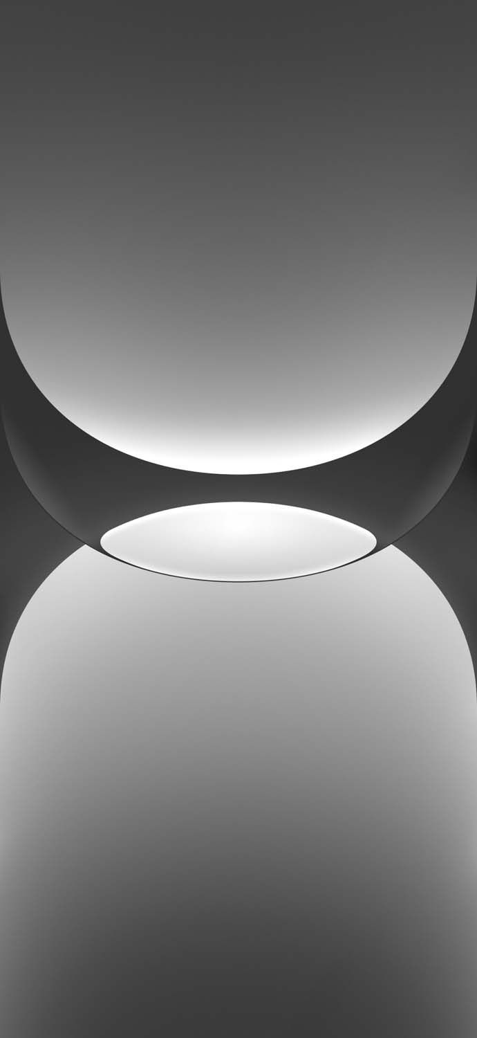 iPhone 16 Dual Silver Wallpaper