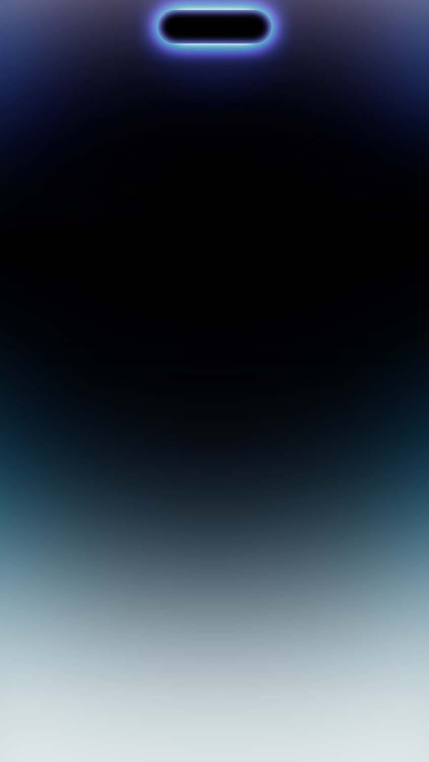 iPhone 16 Pro Dynamic Island Neon Wallpaper