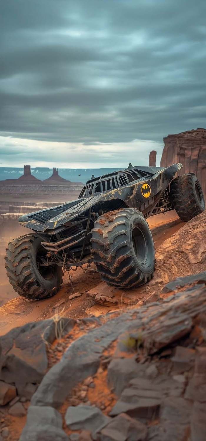 Batmobile Offroad Wallpaper