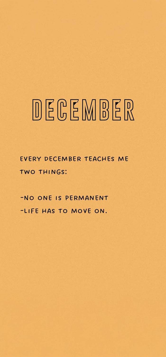 December Motivation Wallpaper