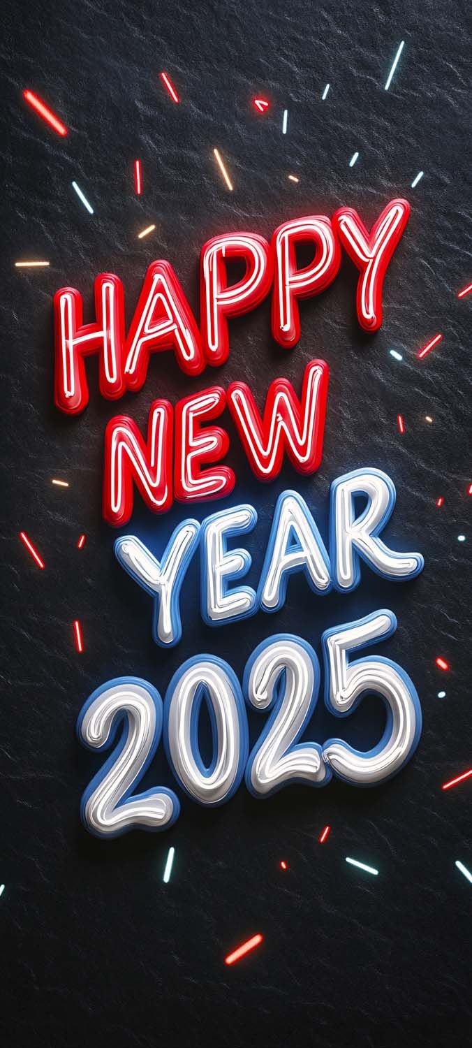 Happy New Year 2025 Wallpaper