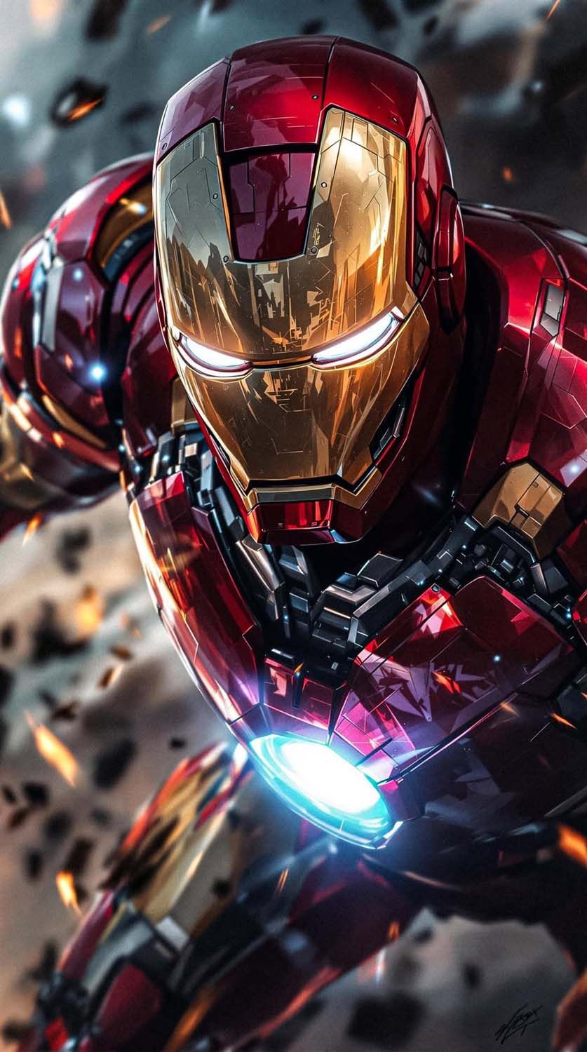 The Iron Man iPhone Wallpaper