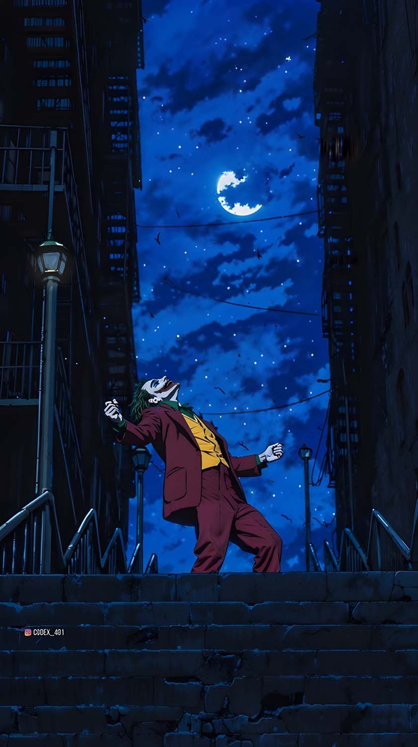 Joker Dance iPhone Wallpaper