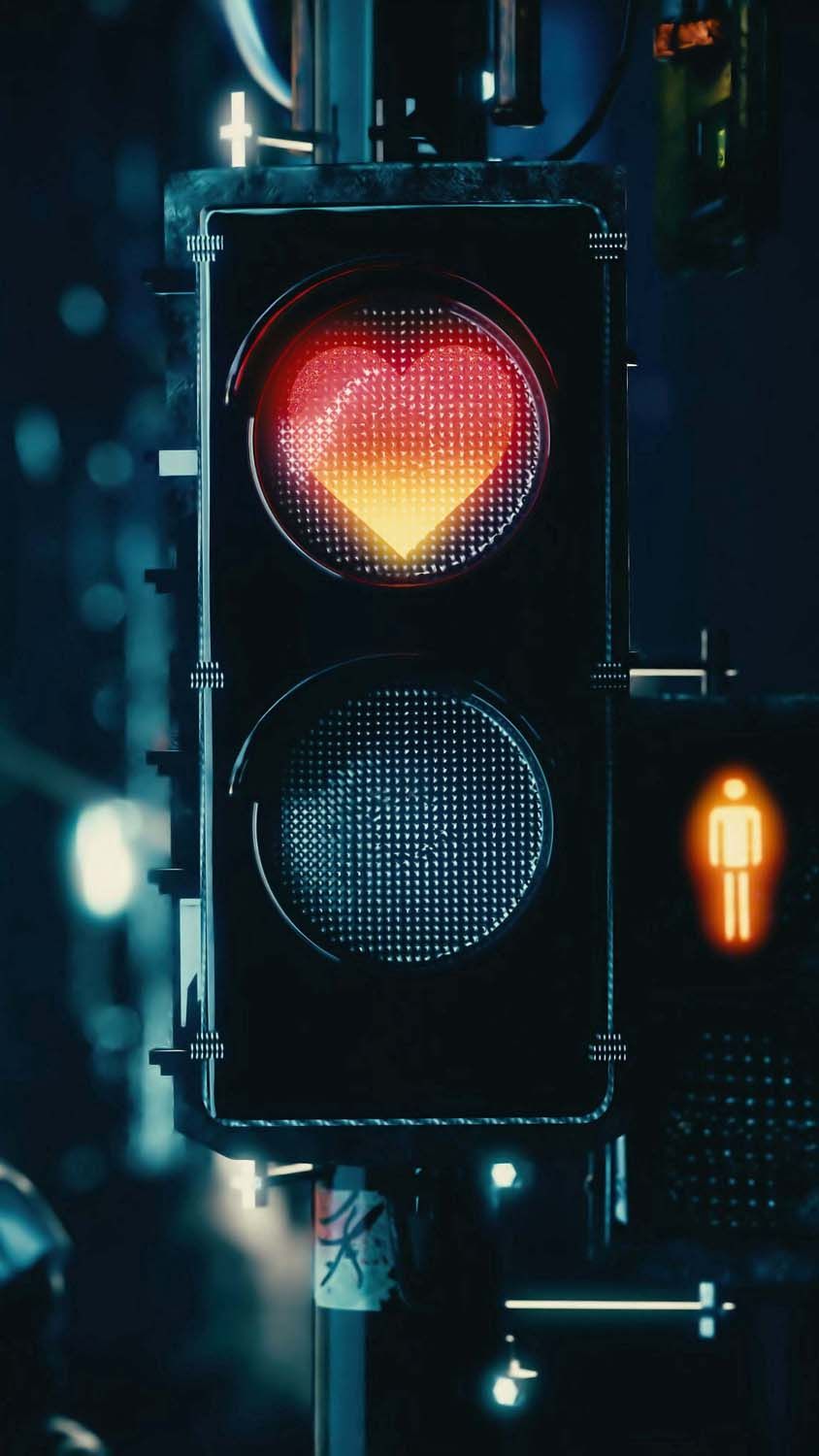 Love Signal iPhone Wallpaper