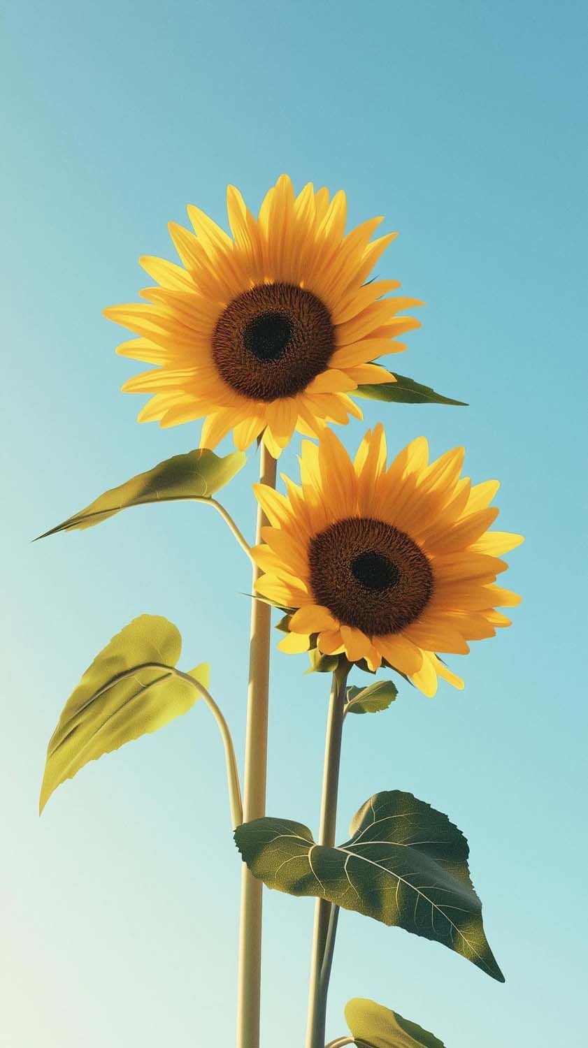 Sunflowers iPhone Wallpaper