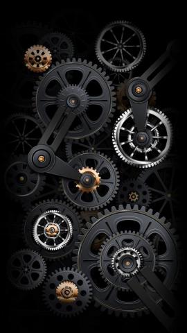 Luxury Mechanical Age02（Animated） - Apps on Galaxy Store Dark phone wallpapers, Dark wallpaper iphone, Leaves wallpaper iphone