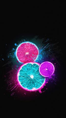 Amoled Fruits IPhone Wallpaper - IPhone Wallpapers