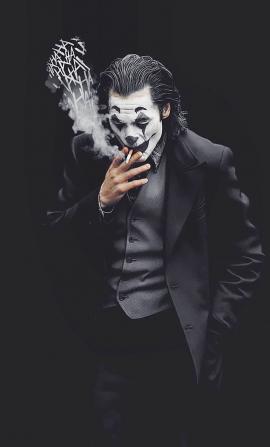 1280x2120 Joker Smoking Monochrome iPhone 6 plus Wallpaper, HD Superheroes 4K Wallpapers, Images, Photos and Background - Wallpapers Den