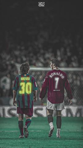 Lionel Messi and Cristiano Ronaldo Lockscreen Messi vs, Messi and ronaldo, Messi vs ronaldo