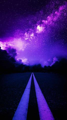Space Road Escape IPhone Wallpaper - IPhone Wallpapers