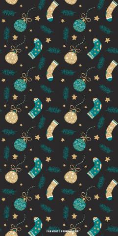 12 Aesthetic Christmas Wallpapers Christmas Bauble Dark Wallpaper