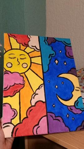 Pin by charl cloud on Idea Pins by you in 2022 Small canvas art, Mini canvas art, Hippie painting