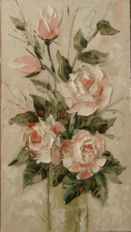 Розы любви – заказать на Ярмарке Мастеров – EAFSFRU Картины, Челябинск