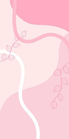 Beautiful Abstract Mobile Wallpaper In Pink Color Background