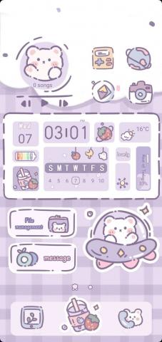 Luvbot Ảnh tường cho điện thoại, Thiệp, Thiệp giấy in 2022 Iphone wallpaper kawaii, Cute wallpaper for phone, Hello kitty iphone wallpaper