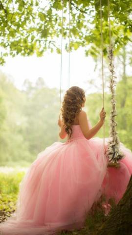 2017 Custom Made Pink Chiffon Prom Dress,Sexy Strapless Party Dress,Lace Evening Dress,Chiffon Party Dress