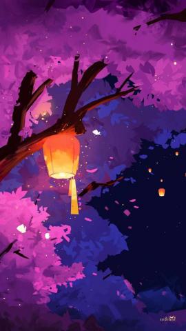 Anime Scenery Sunset Night Sky iPhone Wallpaper  Wallpapers Download 2023