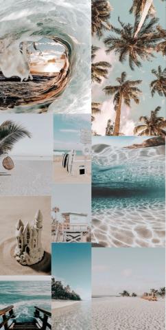Pin by syan on Aesthetic Wallpapers Iphone wallpaper landscape, Beach wall collage, Cute wallpaper backgrounds