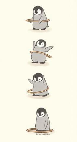 This Artist Draws Comics About A Little Penguin Who Fails At Basic Life Tasks, Except Being Super Cute (30 Pics)