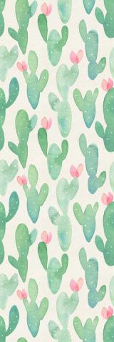 Removable Wallpaper Self Adhesive Wallpaper Watercolor Cactus - Etsy