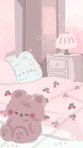 Anime girl Wallpaper 4K Sad Pink background Sad girl 9296