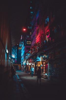 Night in Hong Kong