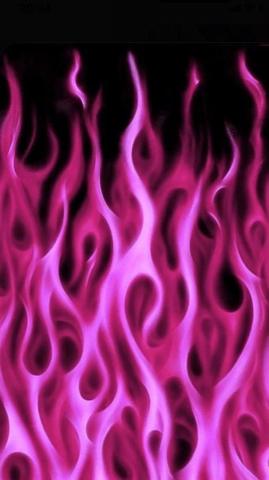 Pink Fire Live Wallpaper