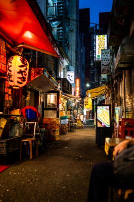 Tokyo alleyway