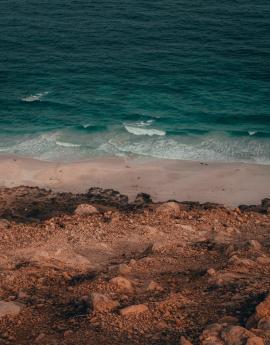 sea stones and water