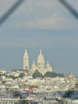 La Basilique du Sacré-Cœur de Montmartre.