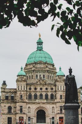 The building of the Legislative Assembly of British Columbia, in Victoria