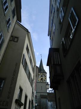 An Alley in Zurich.