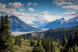 Wet mountain valley