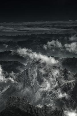 Säntis after storm