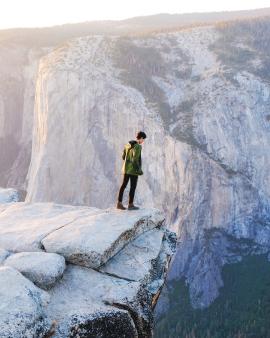 Yosemite Valley cliff