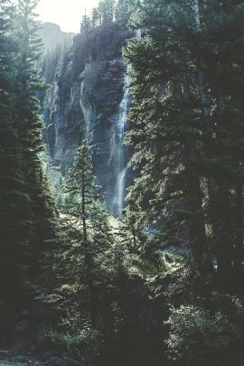 Waterfall in Telluride