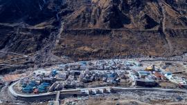 Beautiful Full view of Kedarnath Temple campus 🙏🕉️