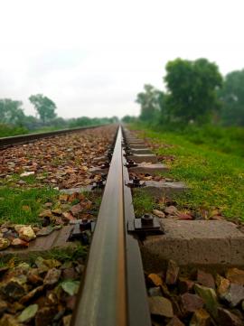 Only two kind of people like sitting on the train tracks, the one feeling lonely, and the one making secret plans ~ k a h f