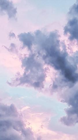 Cloudy pastel clouds