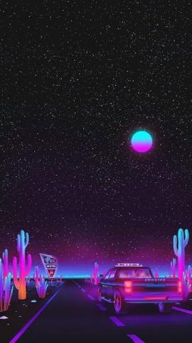 50 Free Trendy Neon Wallpapers For iPhone HD Download