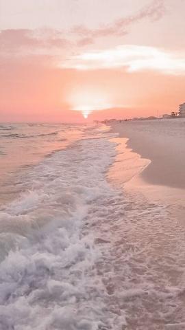 Beautiful waves of a sandy beach in Miami Beach Florida  Beach Wallpapers